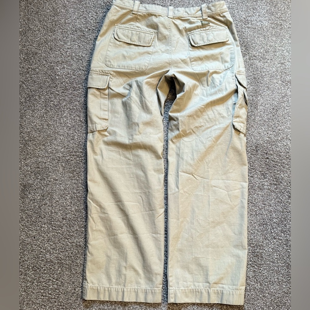 Eddie Bauer Utility Fit Men's Y2K 2008 Cargo Pants size 40x32.5 Wide Leg - Picture 2 of 9